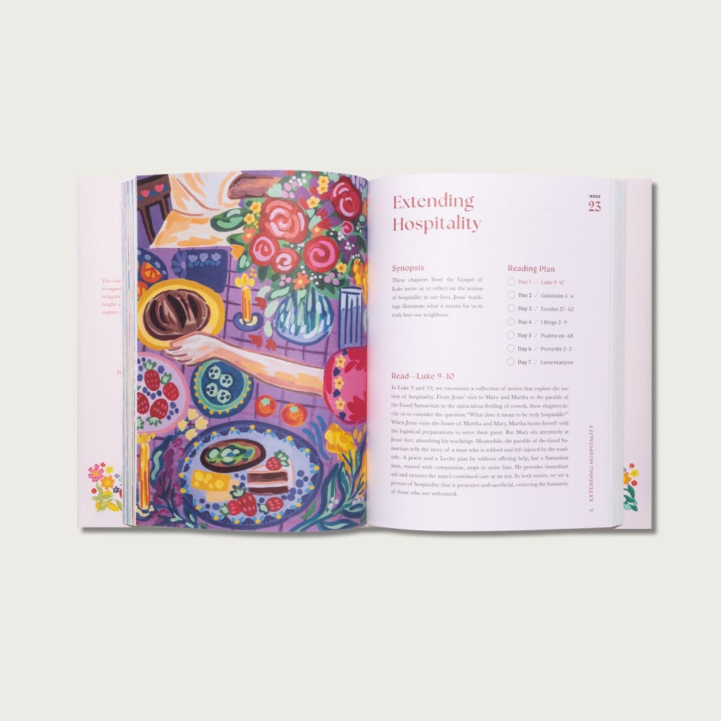 A Beautiful Year in the Bible: The 52-Week Bible Study for Women (Softcover)